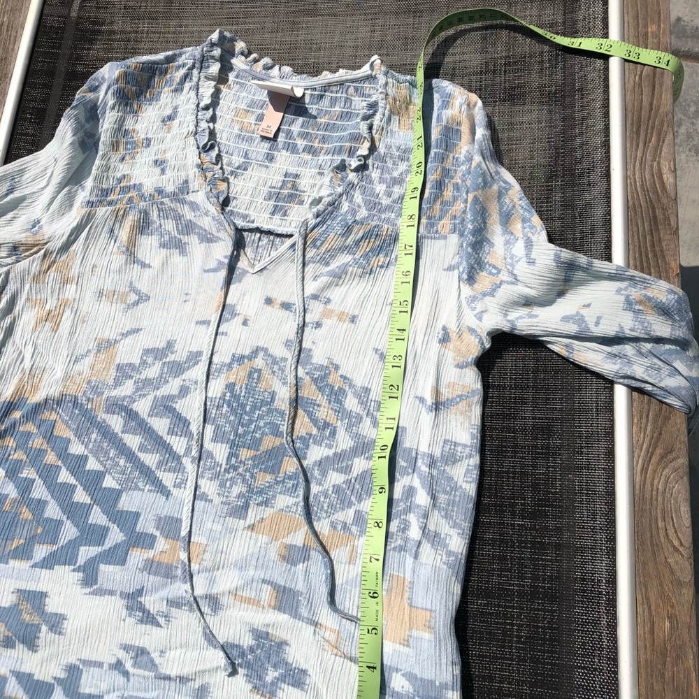Southwest print Knox Rose blouse